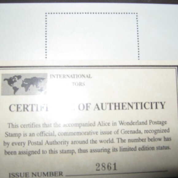 NEW Disney Grenada $5 Stamps Classic Fairy Tales - Six with COA - Picture 9 of 13